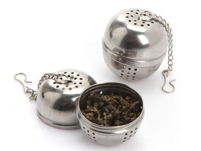 3pcs Stainless Infuser Strainer Hook Loose Tea Leaf Spice Herb Mesh Brew Filter Ball[01010268x3]